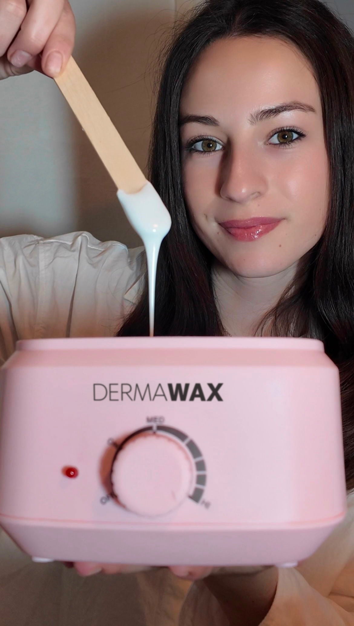 DermaWax is super gentle on the skin